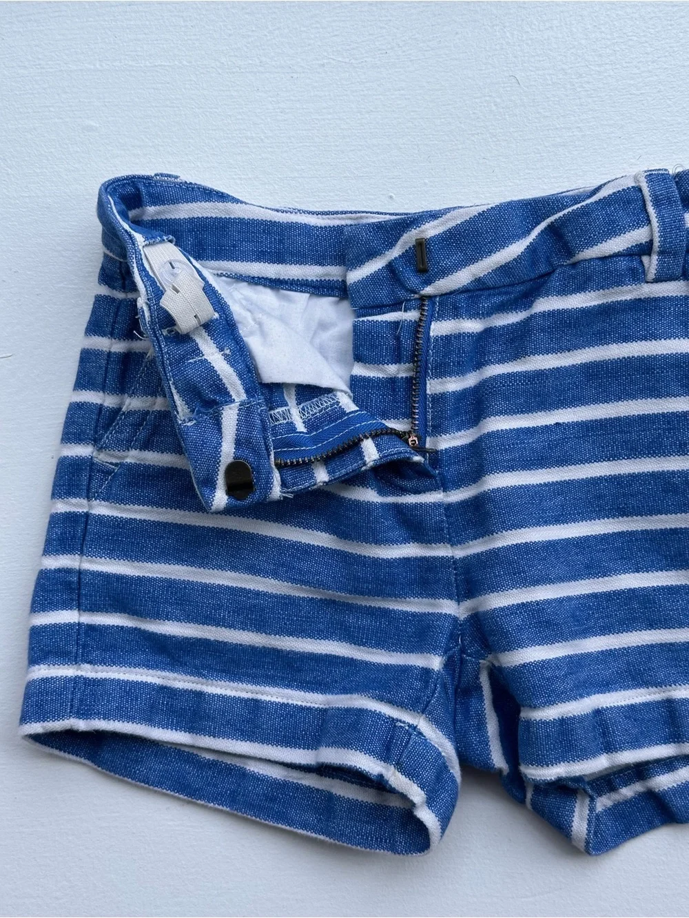 Vineyard Vines Striped Linen Cotton Blend Shorts size 6